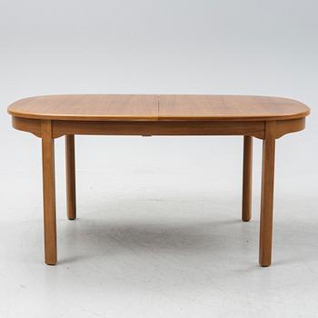 Carl Malmsten, an 'Amlbassaör' dining table, Åfors möbelfabrik, second half of the 20th Century.