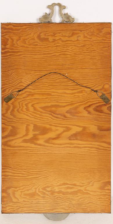 A pewter mirror, Swedish Grace, 1920s/30s.