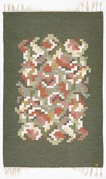 Erik Lundberg, a 'Korall' flat weave rug, c. 217 x 141 cm.