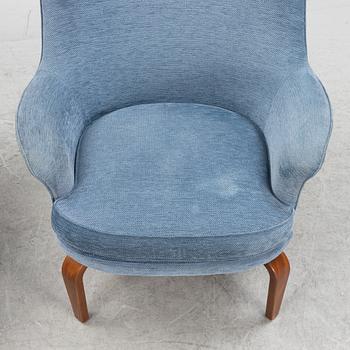 Arne Norell, fåtöljer, ett par, ”Pilot”, Norell Möbel AB.