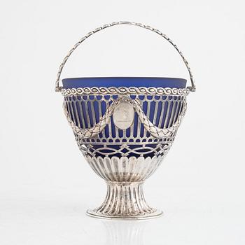 A silver basket, London, England, 1771.