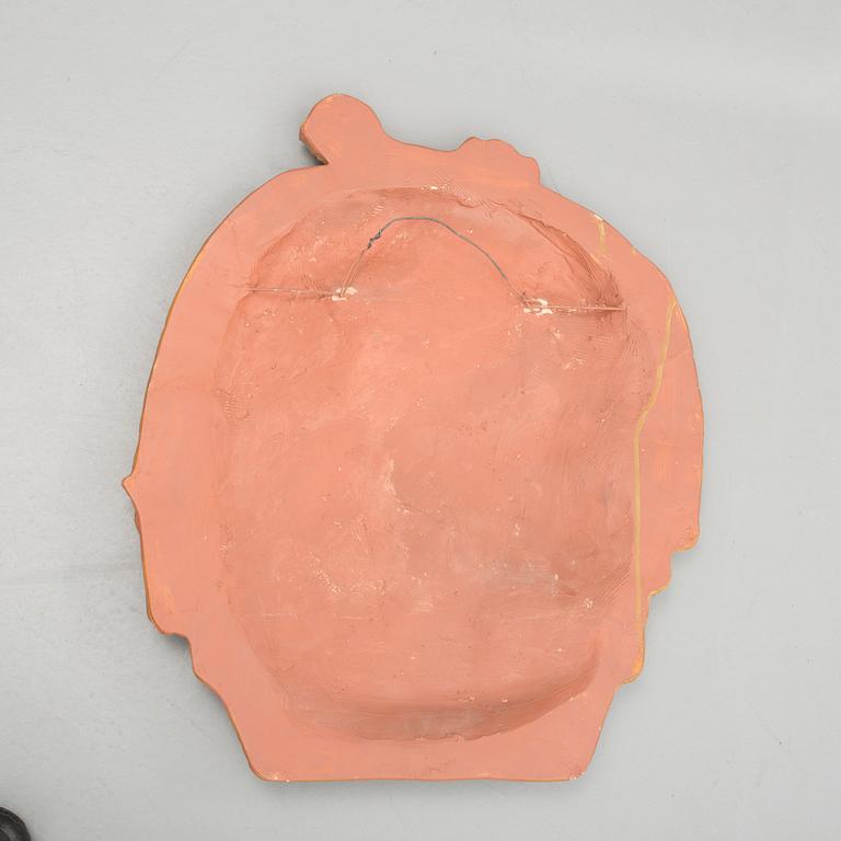 DAVID WRETLING, relief, keramik, signerad och daterad 1957.