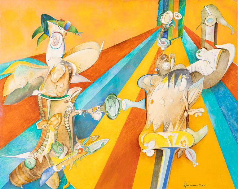 Sven Erik Johansson, Komposition.