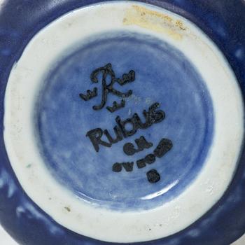 Gunnar Nylund, Vases, 5 pcs, stoneware, Rörstrand.