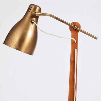 Hans Bergström, golvlampa, modell "544", ateljé Lyktan, Åhus, 1940-50-tal.