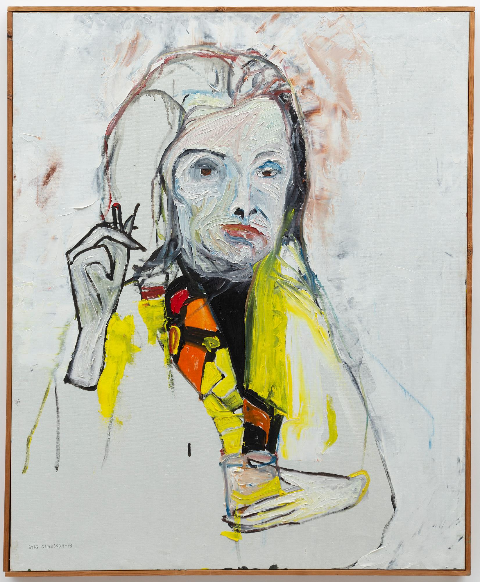 Stig Claesson, Portrait in half-figure. - Bukowskis