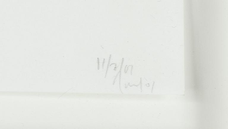 ULF ROLLOF, akvarell. Signerad och daterad 11/7/01.