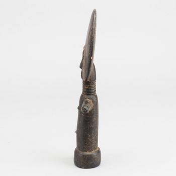 A fertility figurine, Ashanti, Akua’Ba, Ghana.