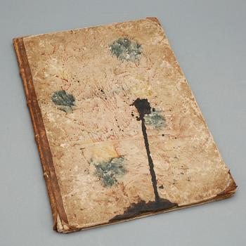 BIBLIA SACRA, figuren Biblischer historien Alten und Neuen Testaments, utan tryckår och ort, 1700-tal.