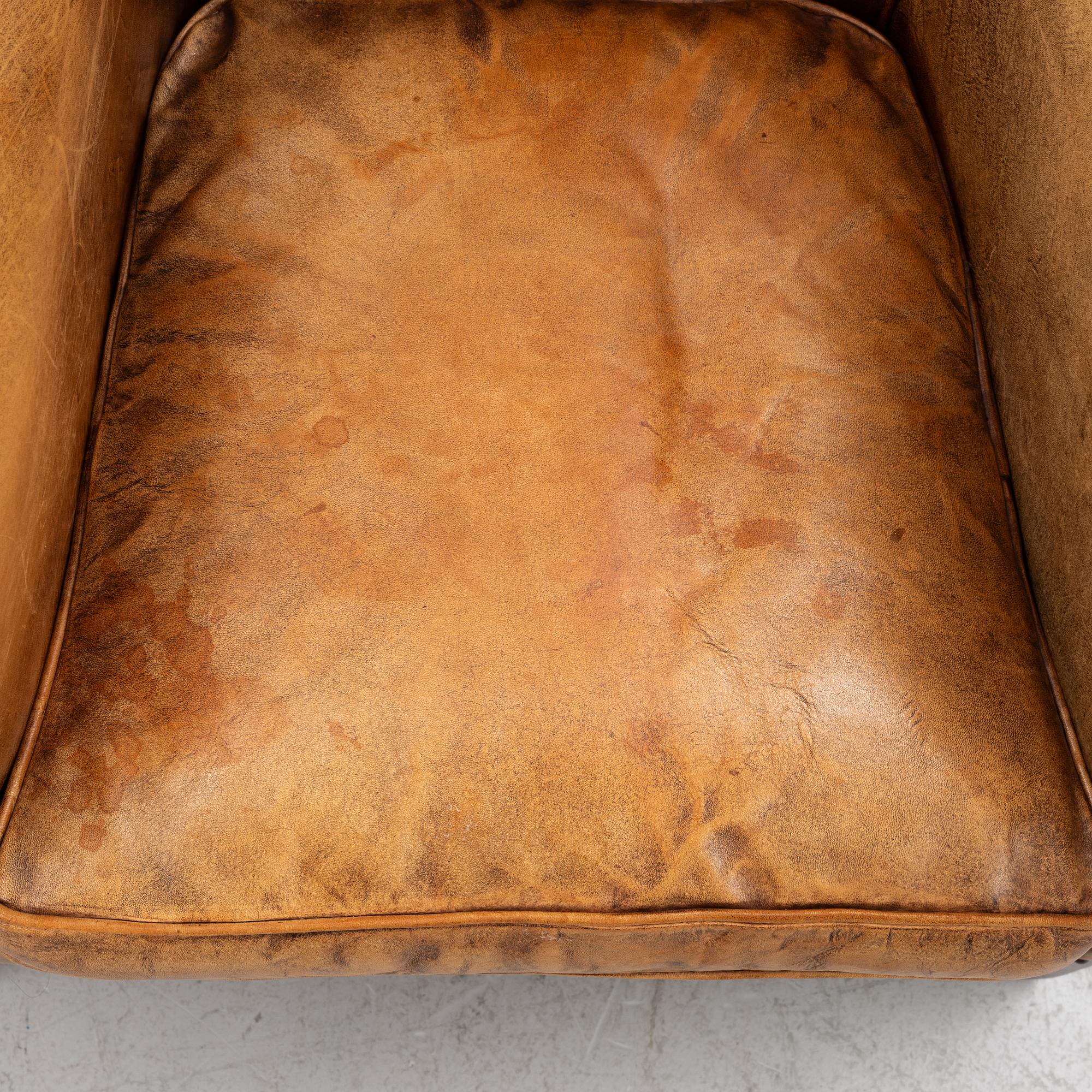 Clubfåtöljer, ett par, Bendic International, 1900-talets slut.