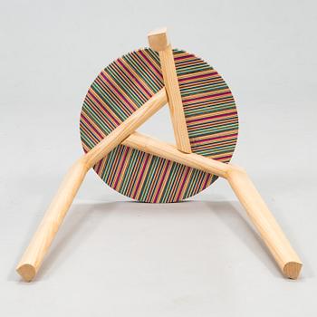 ALEKSI PUUSTINEN, Stool, signed and numbered.