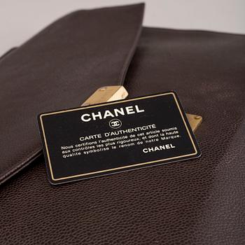 A Chanel briefcase.