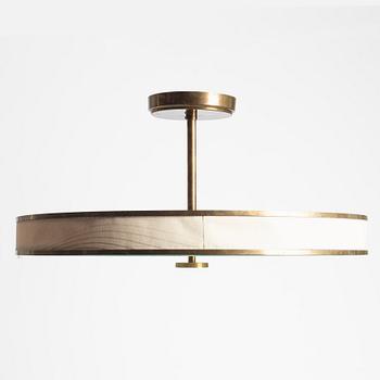 Taklampa, funkis, modellnummer 976,  Bjerkås Armatur, 1930-tal.