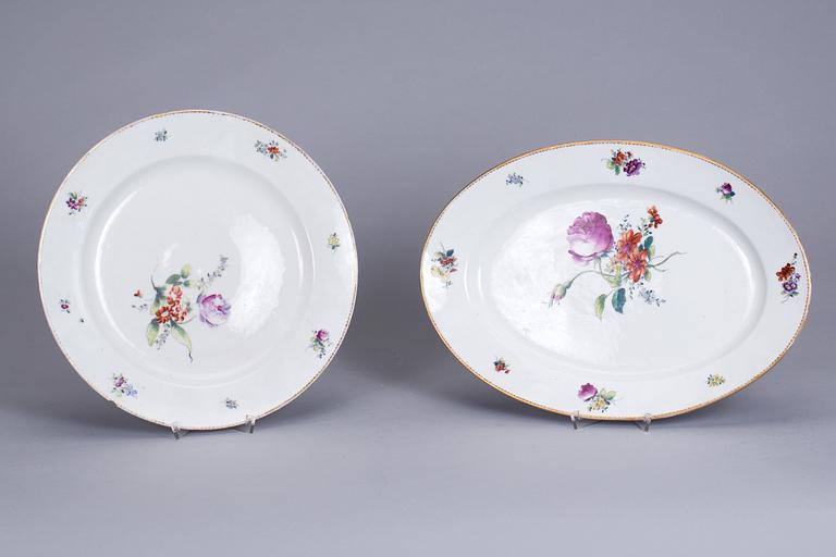 SERVIS, porslin,  Bing & Gröndahl, 141 delar.