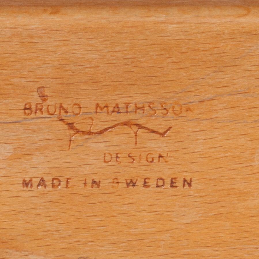 FÅTÖLJ, "Pernilla 2", design Bruno Mathsson, made in Sweden.