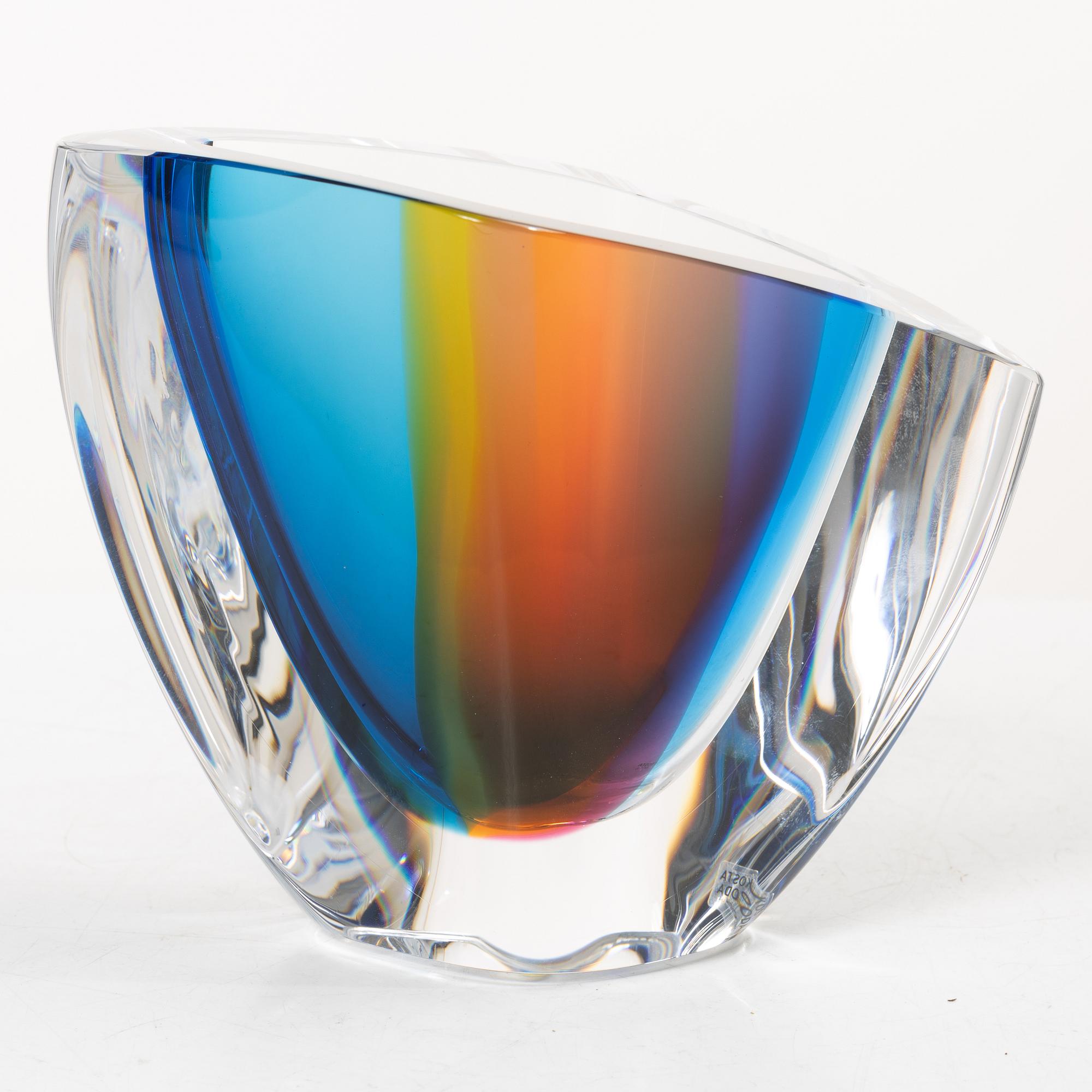 Göran Wärff, a 'Fenomen' bowl, Kosta Boda.