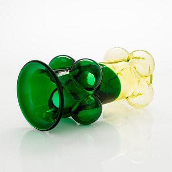 Nanny Still, a 'Pajazzo' vase, signed Riihimäen Lasi OY, Nanny Still.