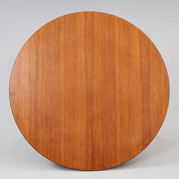 HANS J WEGNER, matgrupp, 6 st "Hjertestolen" och bord, Fritz Hansen, Danmark ca 1963.