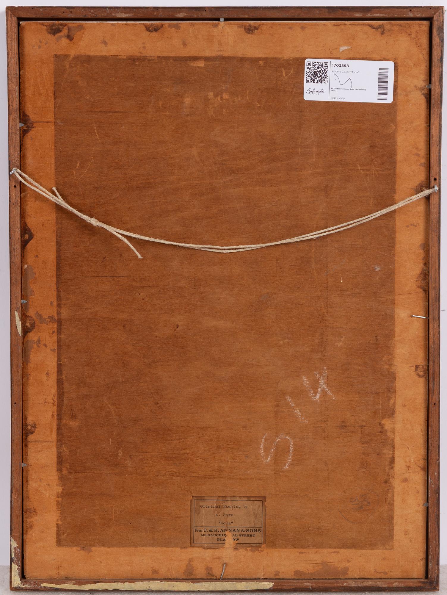 Anders Zorn, "Mona".