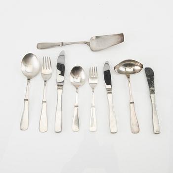 Bestick "Uppsala" ca 72 dlr silver MGAB Linköping 1970-tal.