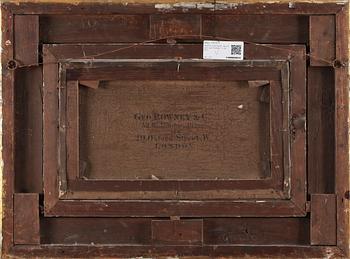 OKÄND KONSTNÄR, olja på duk, sign Robbing ? o dat 1874.