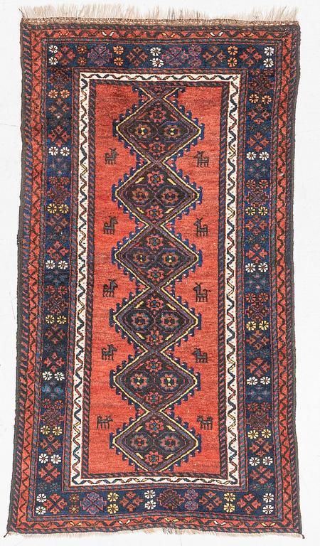 Carpet, Kelardasht, approx. 193 x 104 cm.
