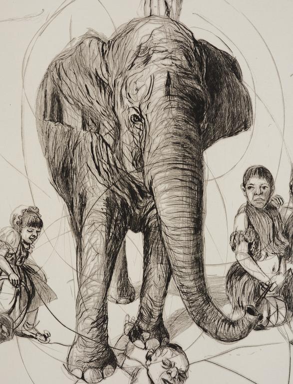 Linn Fernström, "Elefant på hal is".