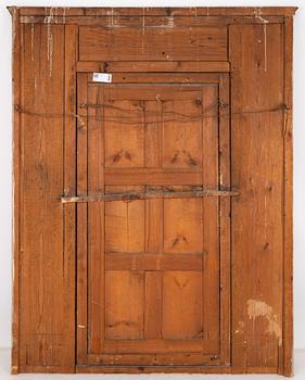 A Late Gustavian gilt-gesso and mirrored panelling, circa 1800.