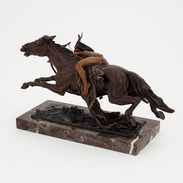Skulptur, brons, Franz Bergman, Österrike, 1900-talets första hälft.