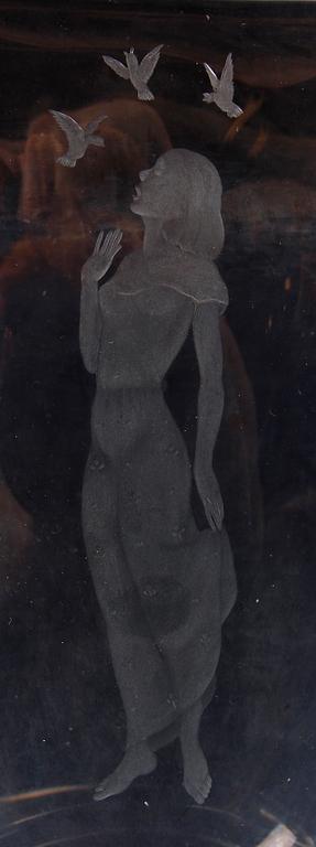 VAS, glas. Vicke Lindstrand.