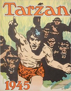 SERIETIDNING, Tarzan, julbok, 1945.