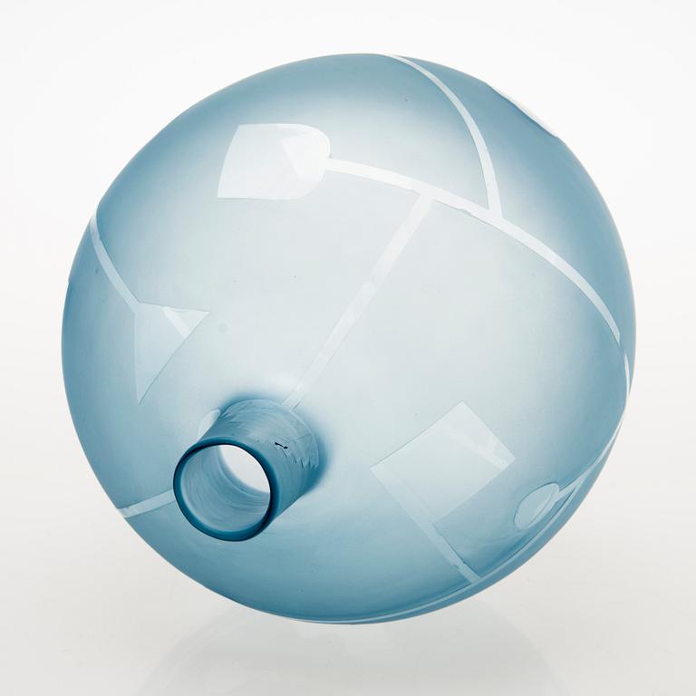 OIVA TOIKKA, pullo, signeerattu Oiva Toikka Nuutajärvi Notsjö.