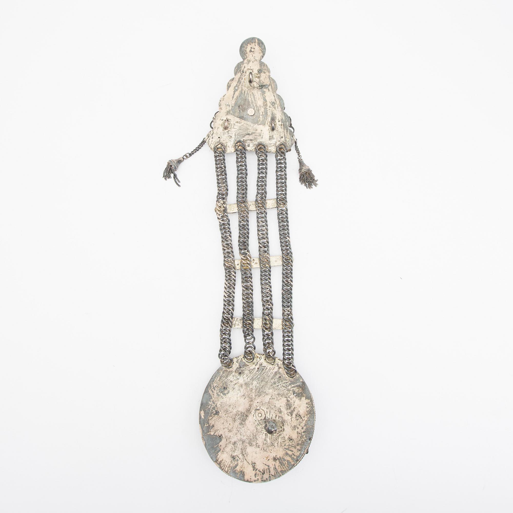Decoration, Russia, silver/brass.