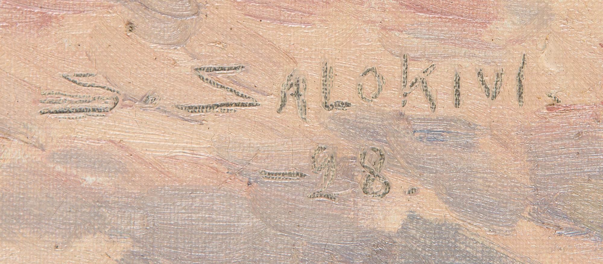 Santeri Salokivi, Sunbathing on the Beach.