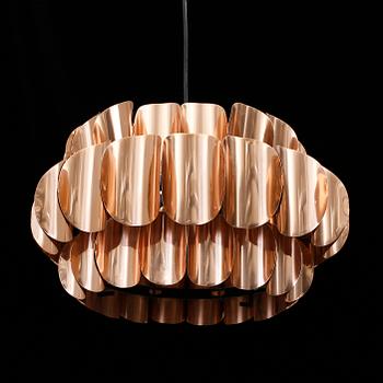 TAKLAMPA, troligen Werner Schou för Coronell Electro, Danmark, 1960-70-tal.