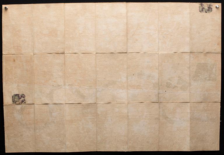 KARTA I FODRAL, "NEW MAP OF LONDON" Langley & Belch´s. 1800-talets första  hälft.