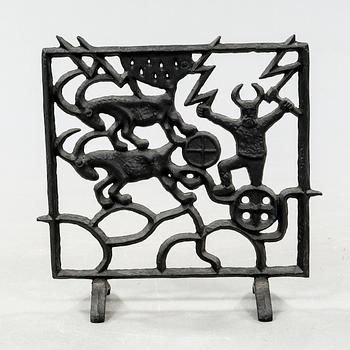 1960s cast iron spark protection by Olle Hermansson.