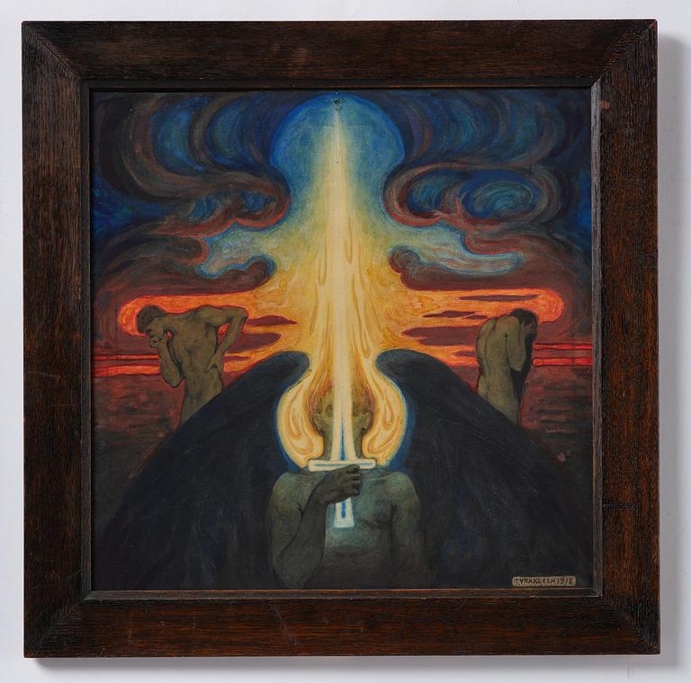 Tyra Kleen, "De engel met het vlammenzwaard".