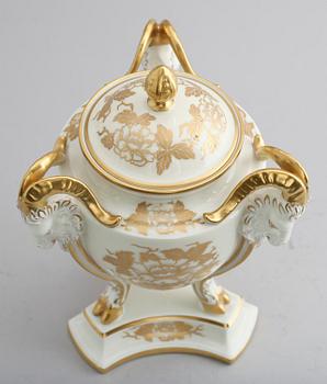 LOCKURNA, porslin, Rosenthal, 1900-talets mitt.