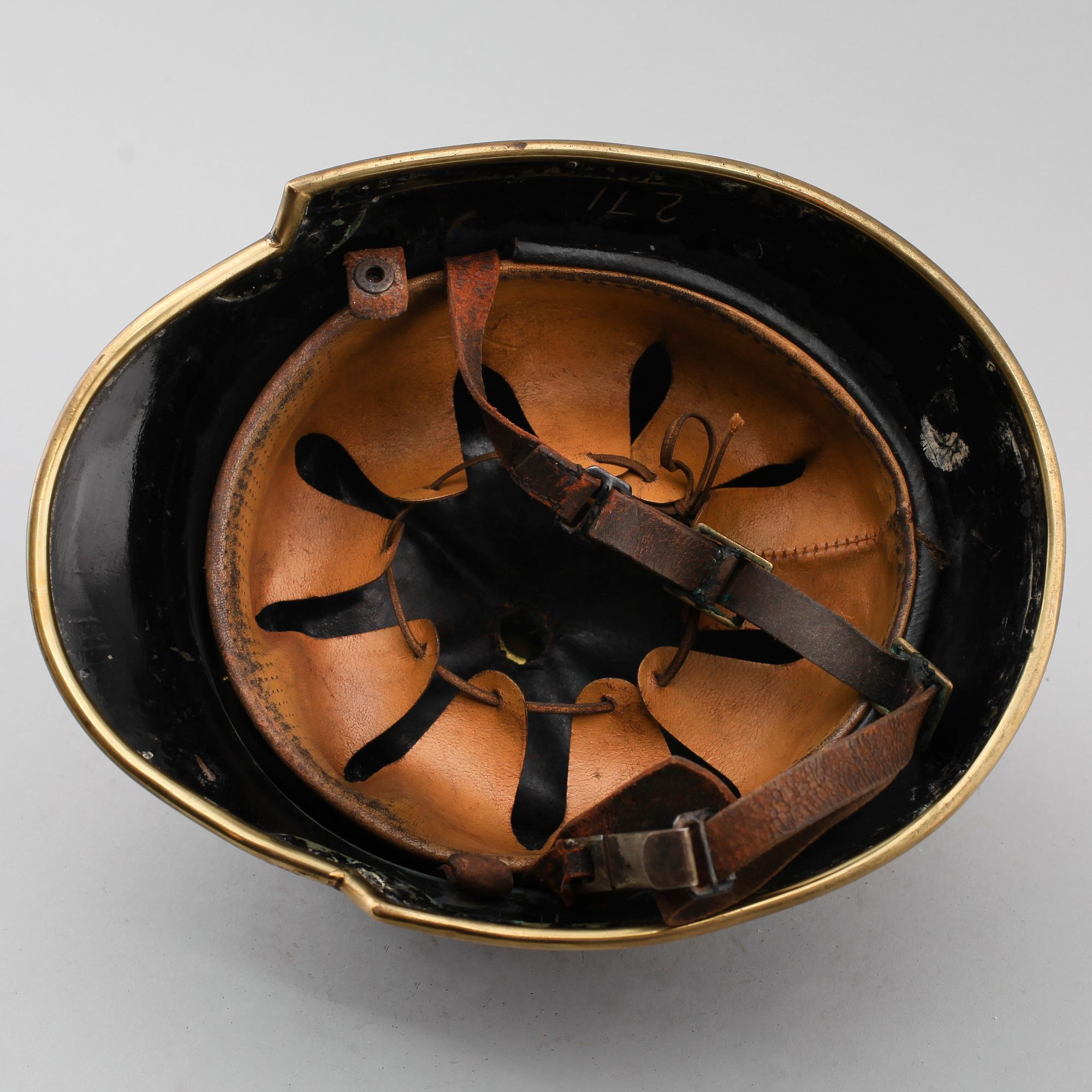 BRANDHJÄLM, Stockholms Brandkår, nr 271, 1800-/1900-tal.