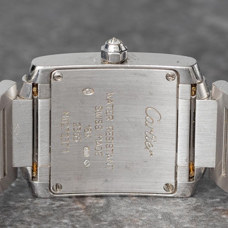 Cartier, Tank Francaise, ca 2000.