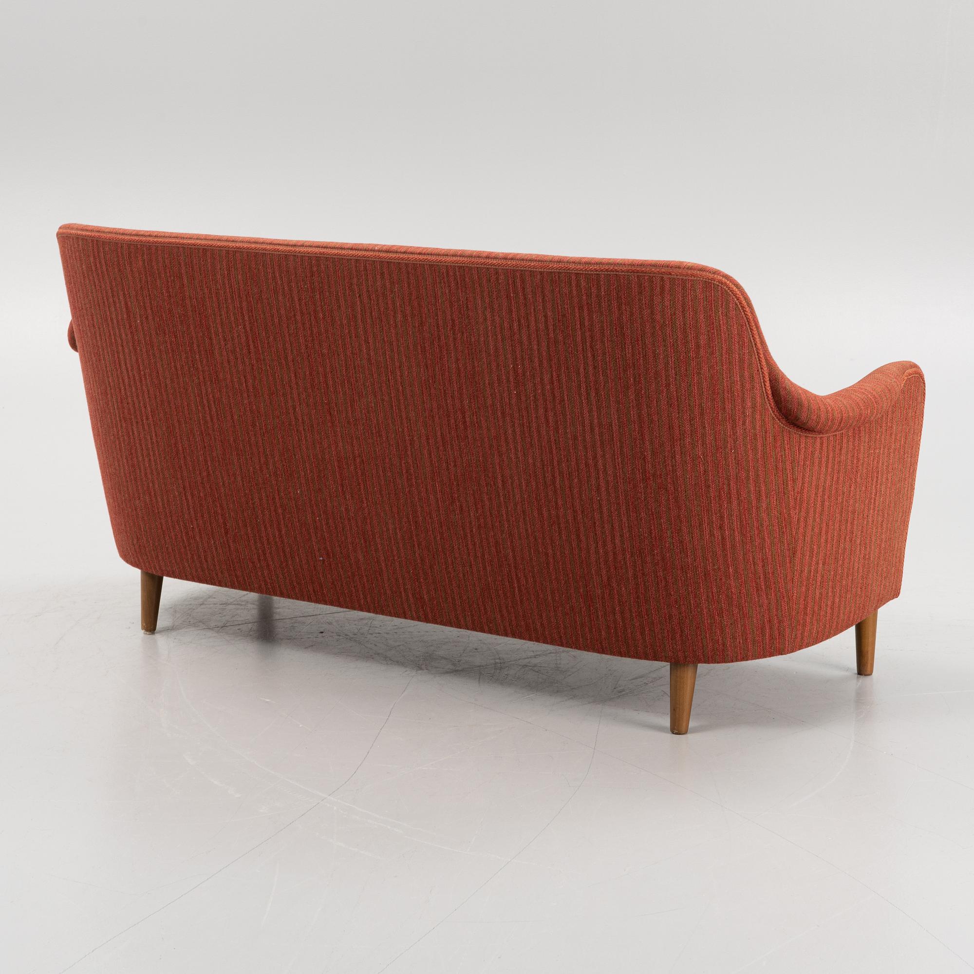 Carl Malmsten, a 'Samsas' sofa, second half of the 20th Century.