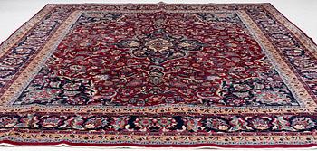 A oriental carpet, c. 375 x 290 cm.