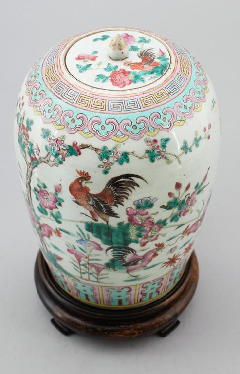 LOCKURNA, porslin, 1800-/1900-tal.