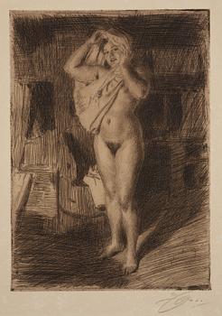 Anders Zorn, "Bärsärk".