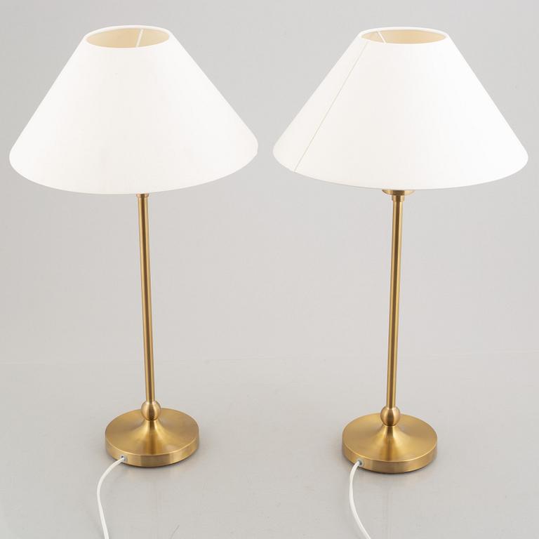 Josef Frank, a pair of model 2569 table lamps, Svenskt Tenn.
