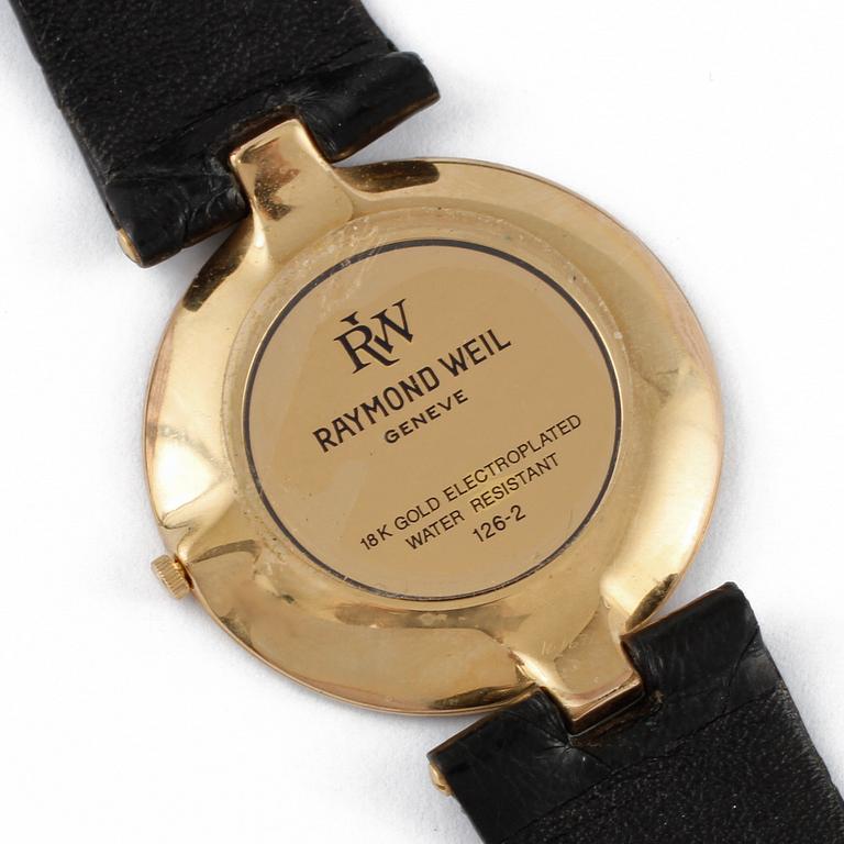 ARMBANDSUR, Raymond Weil, doublé, Otello 126-2, 1987.
