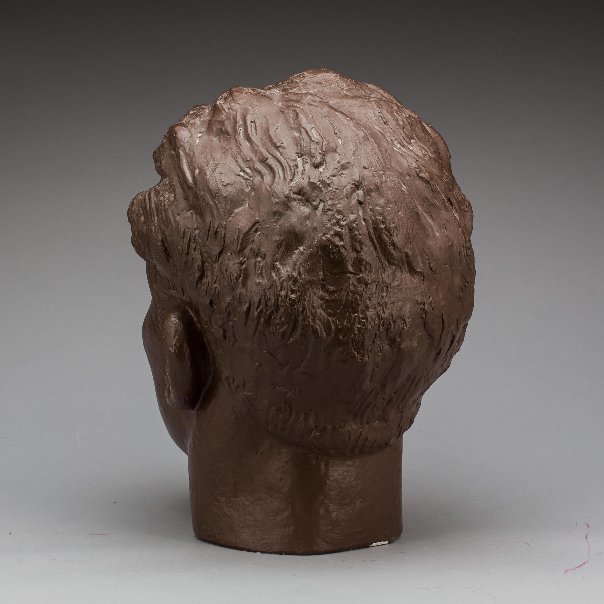 JONAS FRÖDING, skulptur gips.