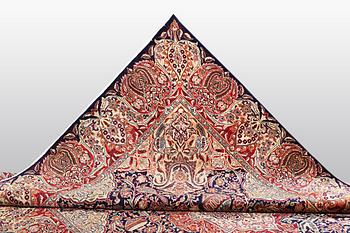 A carpet, Kashmar, ca 384 x 296 cm.
