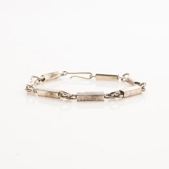 Wiwen Nilsson, armband, sterlingsilver, Lund, 1940.